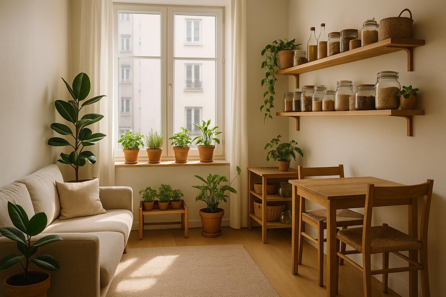 How to Live Sustainably in Small Spaces: 20 Tips – ElectroDust™