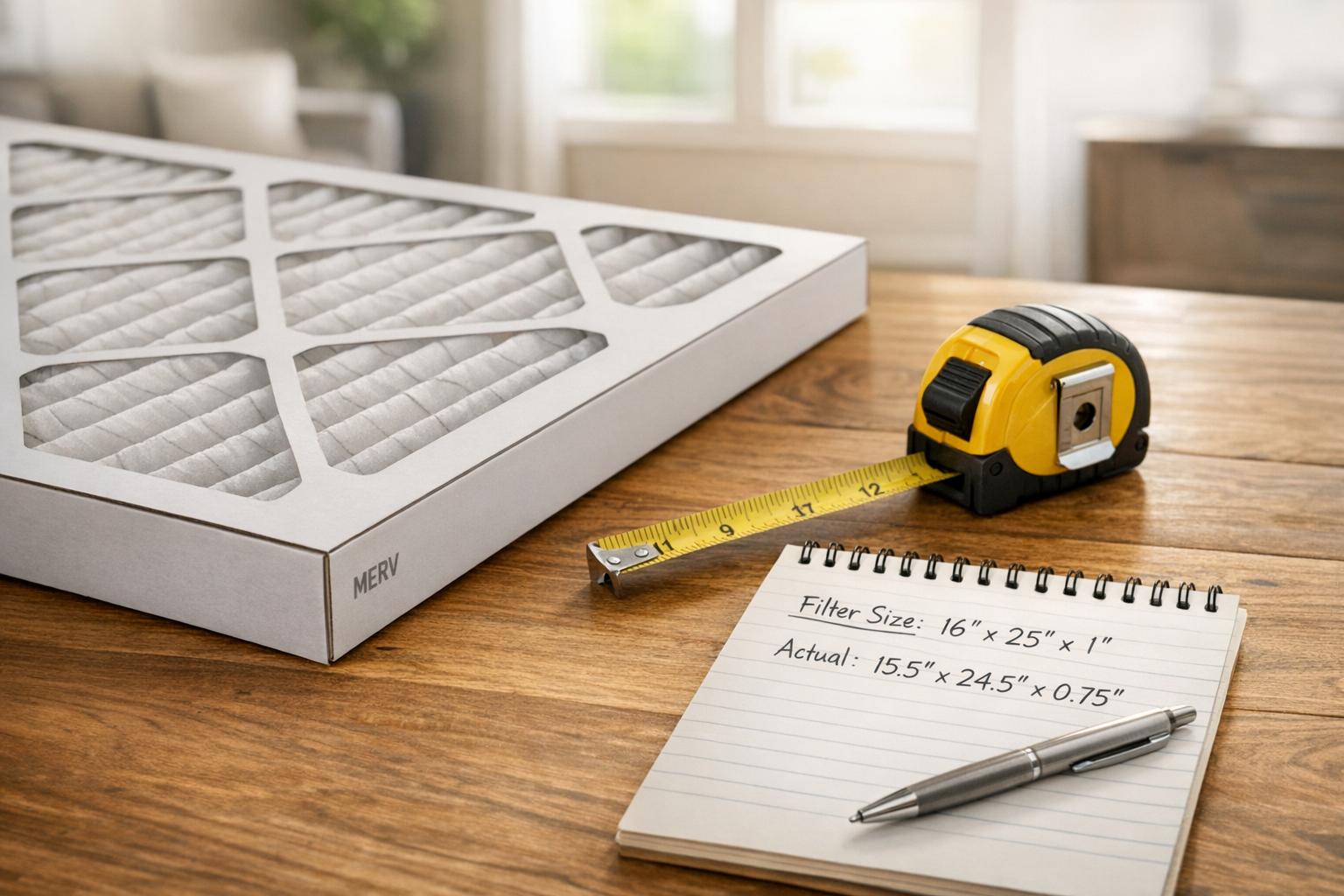 Furnace Filter Size Calculator