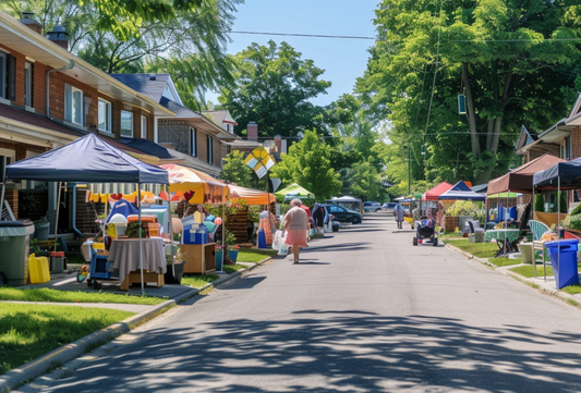 Unlocking Sustainability: Yard Sale Season and the Power of Minimalism