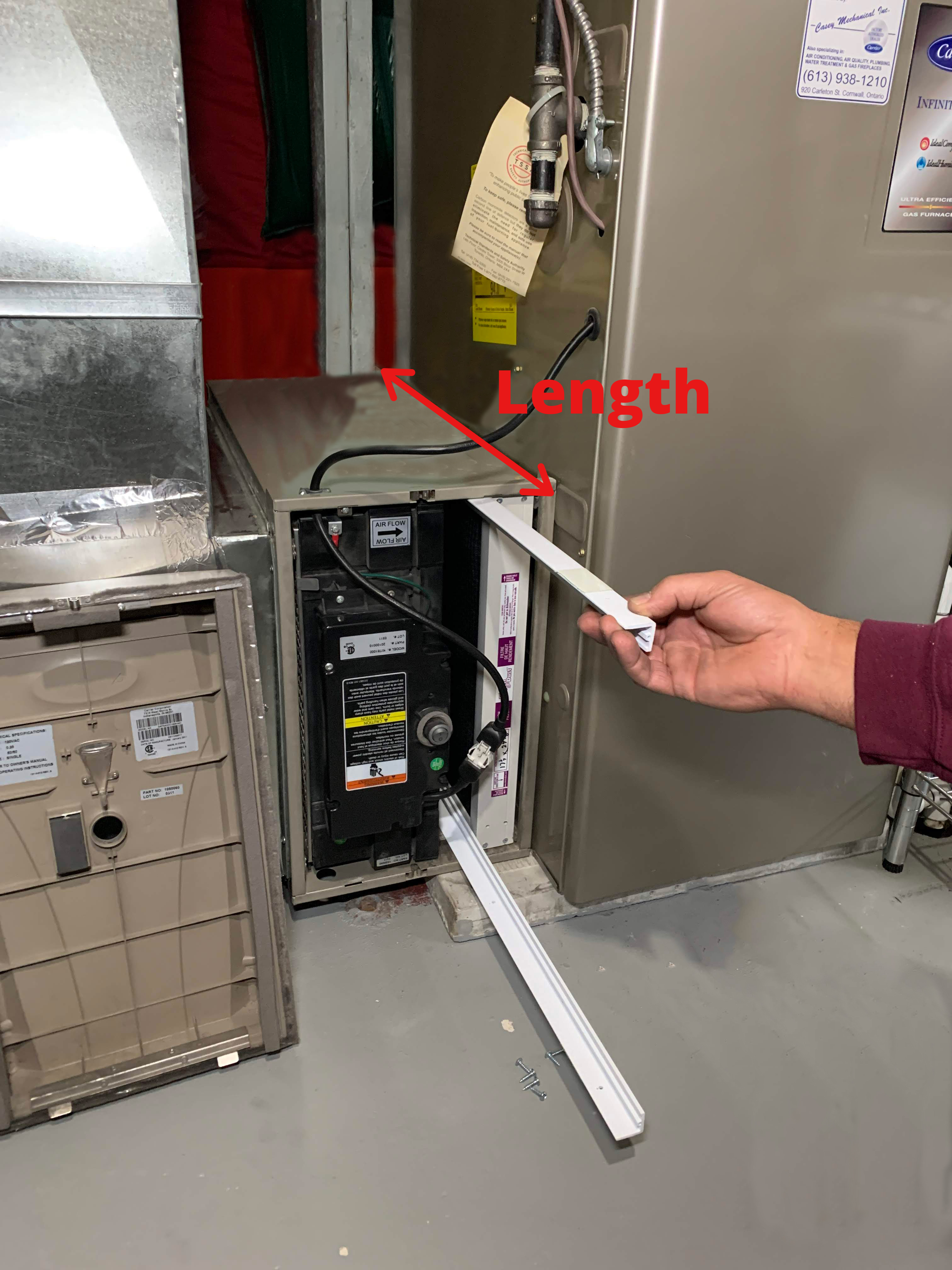 Filter racks for furnaces deals